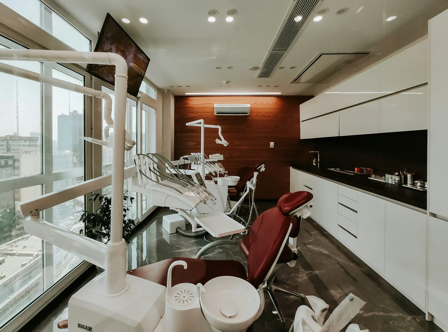 Tam Dental sterilisation room where instruments are processed to international standards